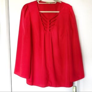 Gianni Bono Bell Sleeve Top
